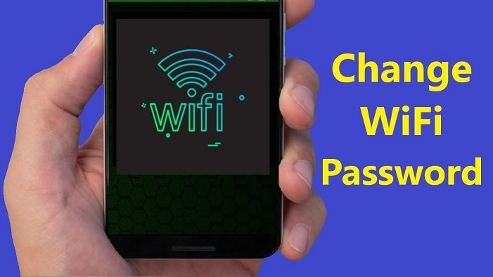 how to change wifi password from mobile