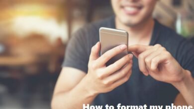 how to format my phone