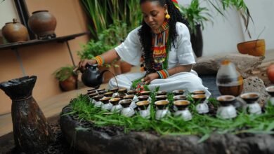 Ethiopian Coffee Ceremony