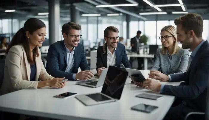 how can information technology support a company's business processes