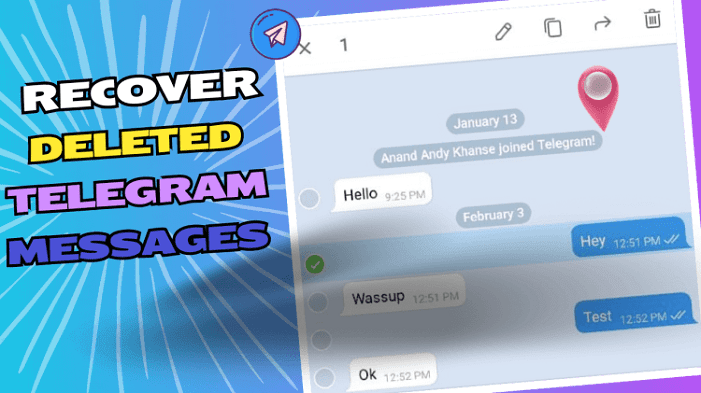 how to recover deleted telegram messages