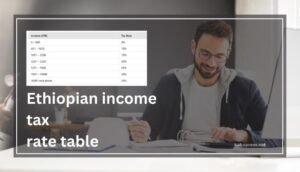 Ethiopian Income Tax Rate Table: A Simple
