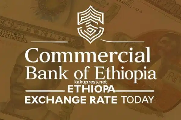 commercial bank of ethiopia exchange rate today