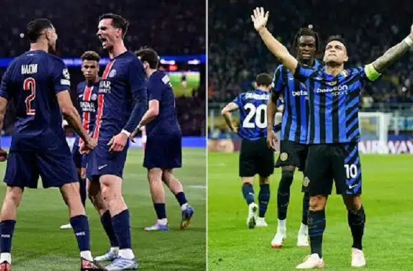 PSG vs Inter Milan