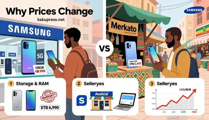 samsung m13 price in ethiopia