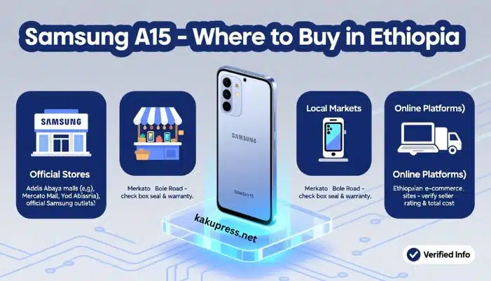 samsung a15 price in ethiopia