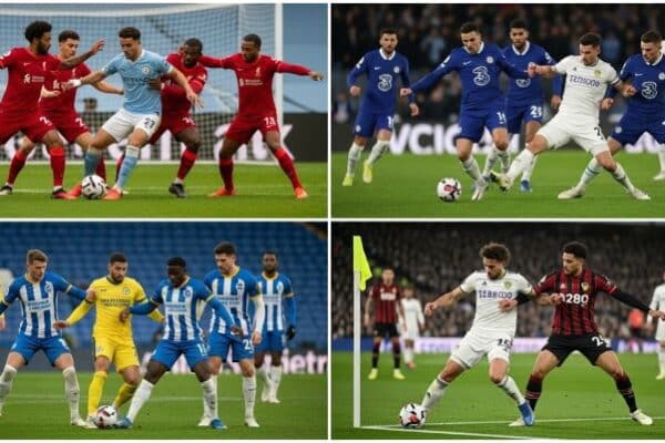 premier league 2021-22 high pressing teams corners chances