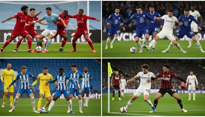 premier league 2021-22 high pressing teams corners chances
